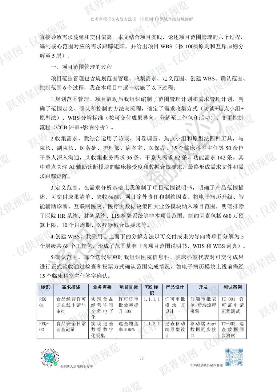 论文撰写框架拆解内页样张